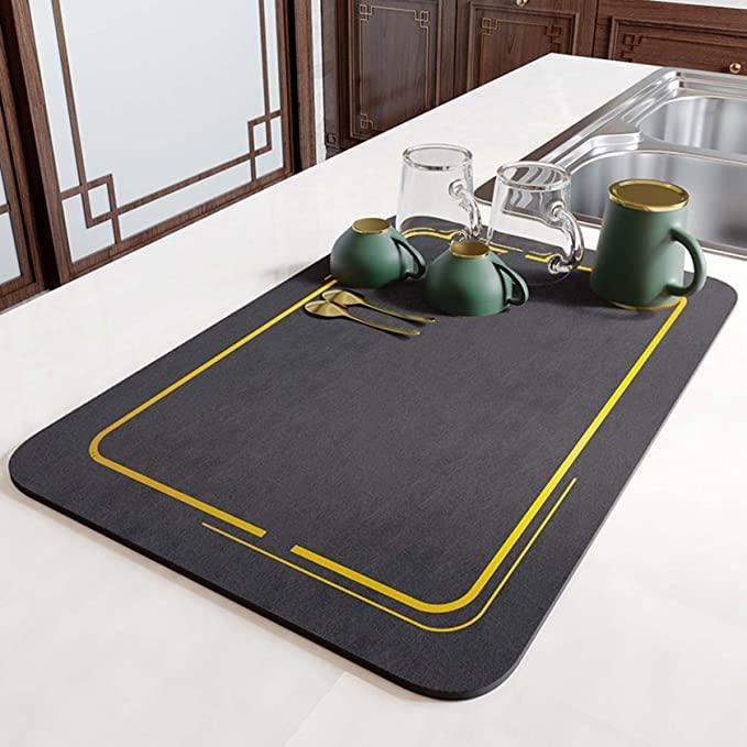 💧 Ultra Absorbent Quick-Dry Kitchen Mat 🔥