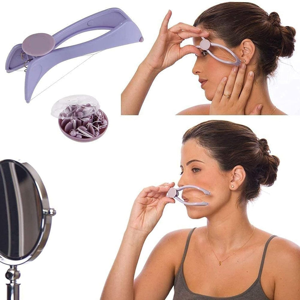 Precision Face & Body Hair Threading Tool – Professional Epilator