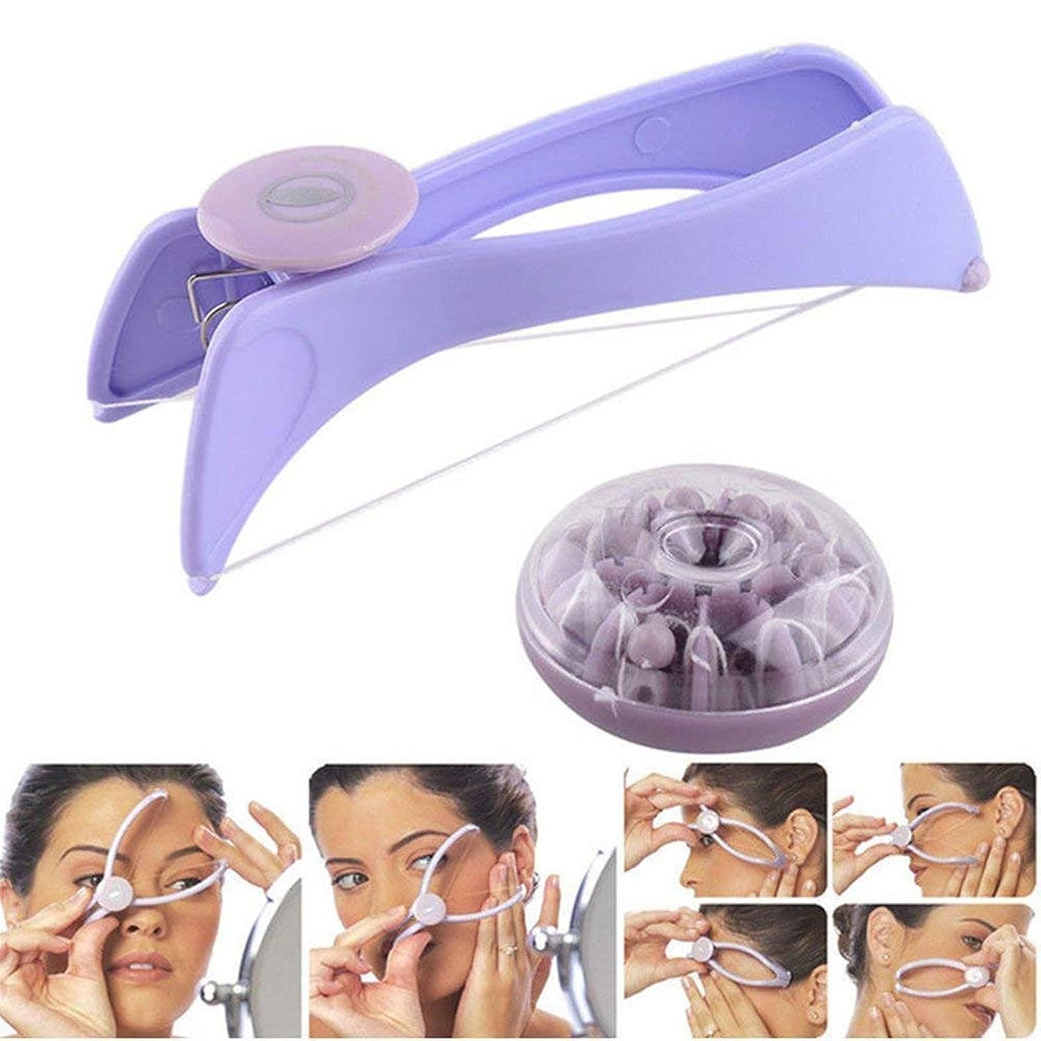 Precision Face & Body Hair Threading Tool – Professional Epilator