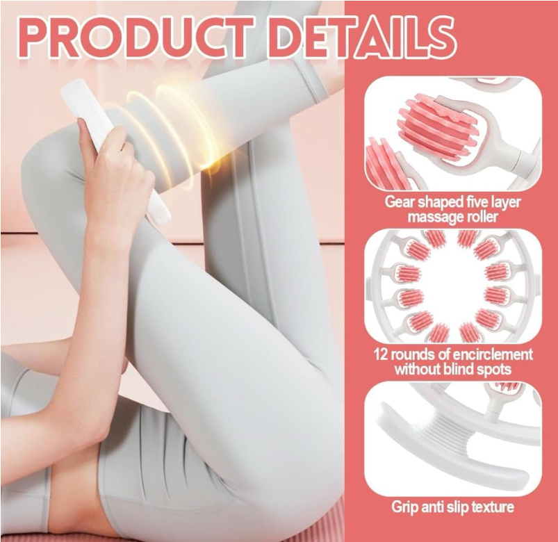 Cellulite Massage Roller – Body Sculpting & Lymphatic Therapy Tool