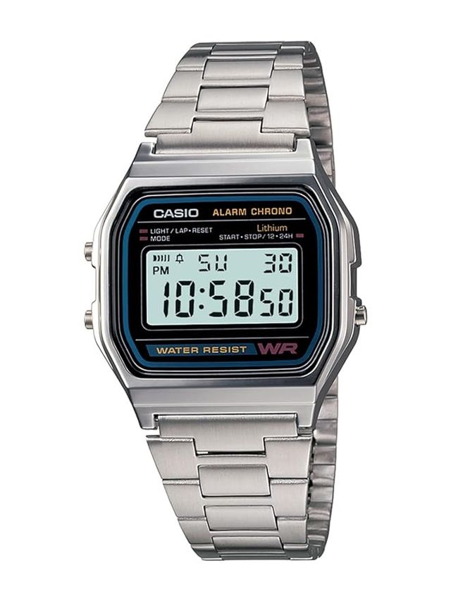 Classic Retro Steel Digital Watch | Premium Vintage Style