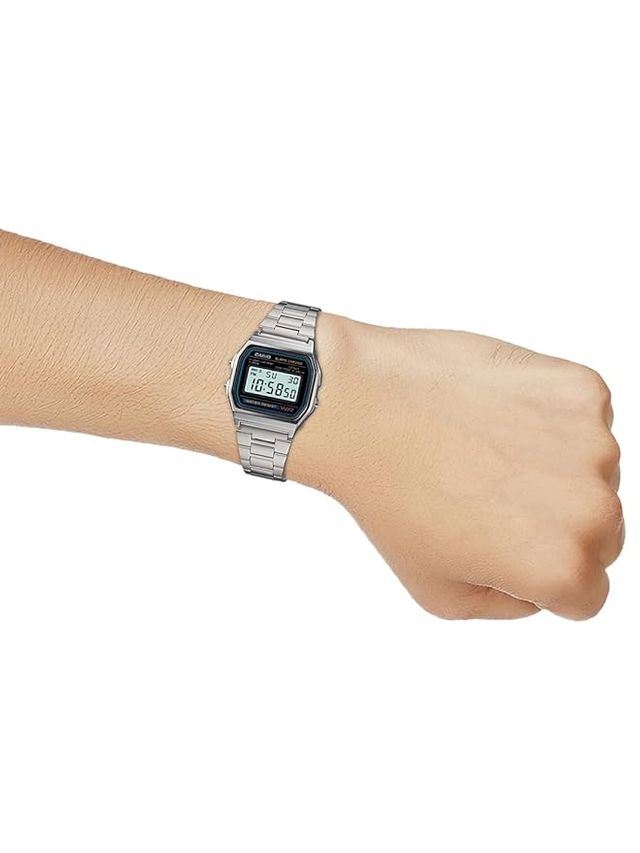 Classic Retro Steel Digital Watch | Premium Vintage Style