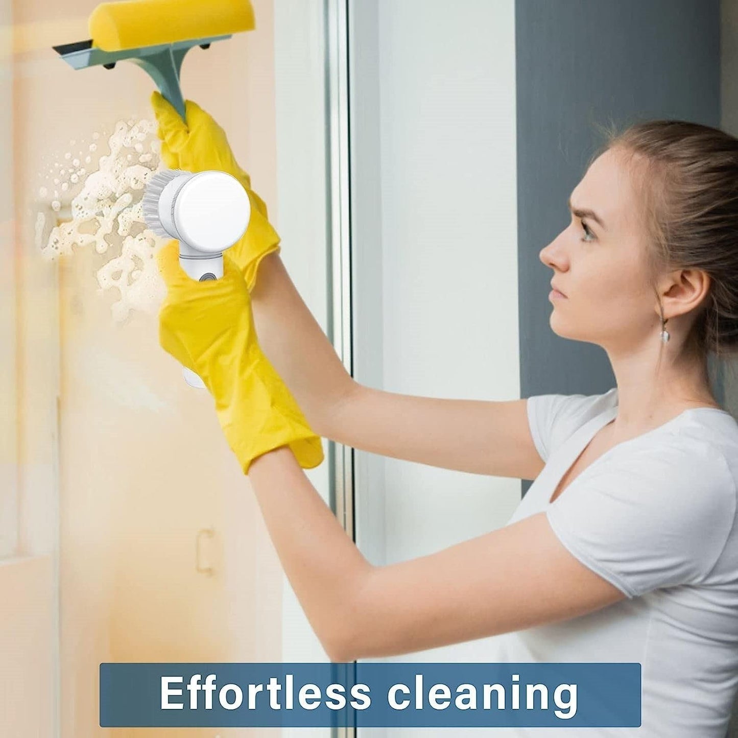 5-in-1 Electric Spin Scrubber – Cordless Multi-Surface Cleaner