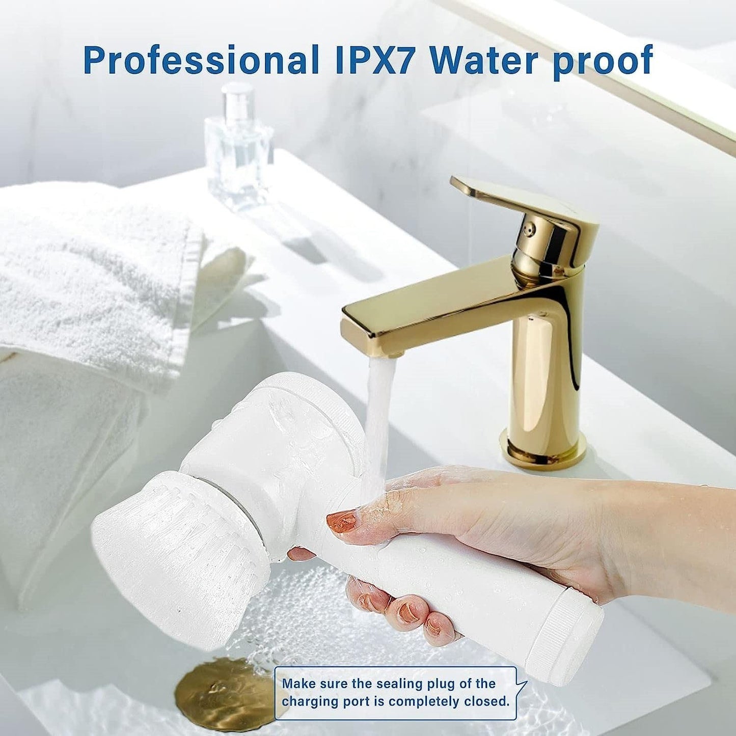 5-in-1 Electric Spin Scrubber – Cordless Multi-Surface Cleaner